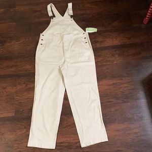 In Due Time Maternity Bib Overalls Size M NWT